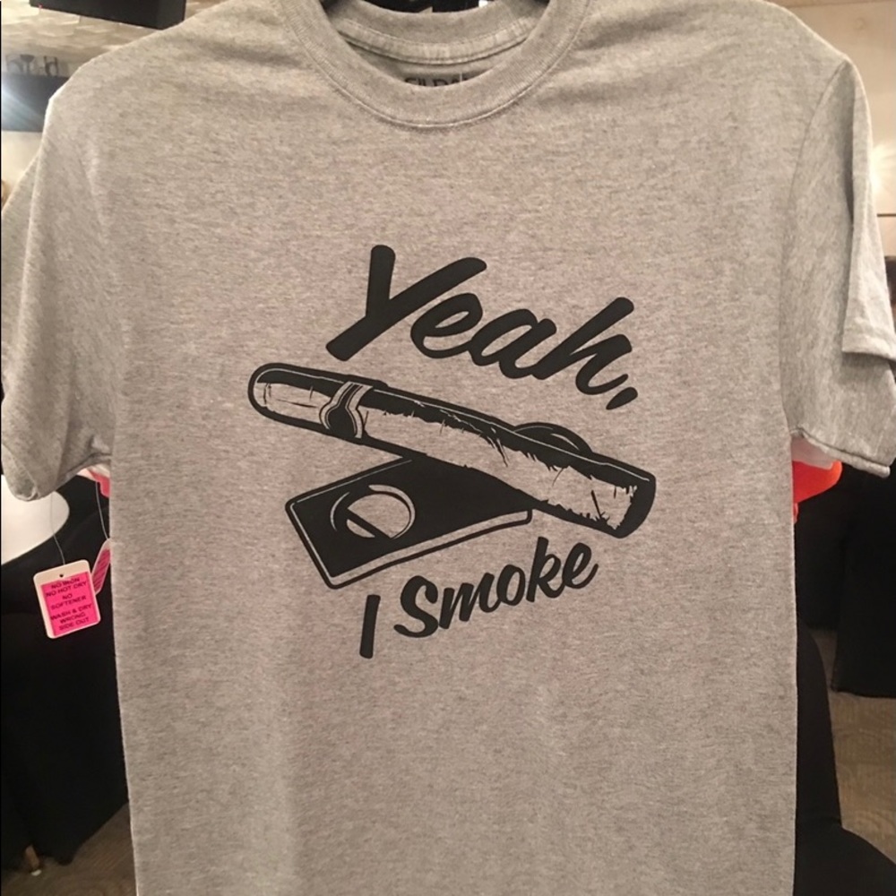 Cigar smoking shirt